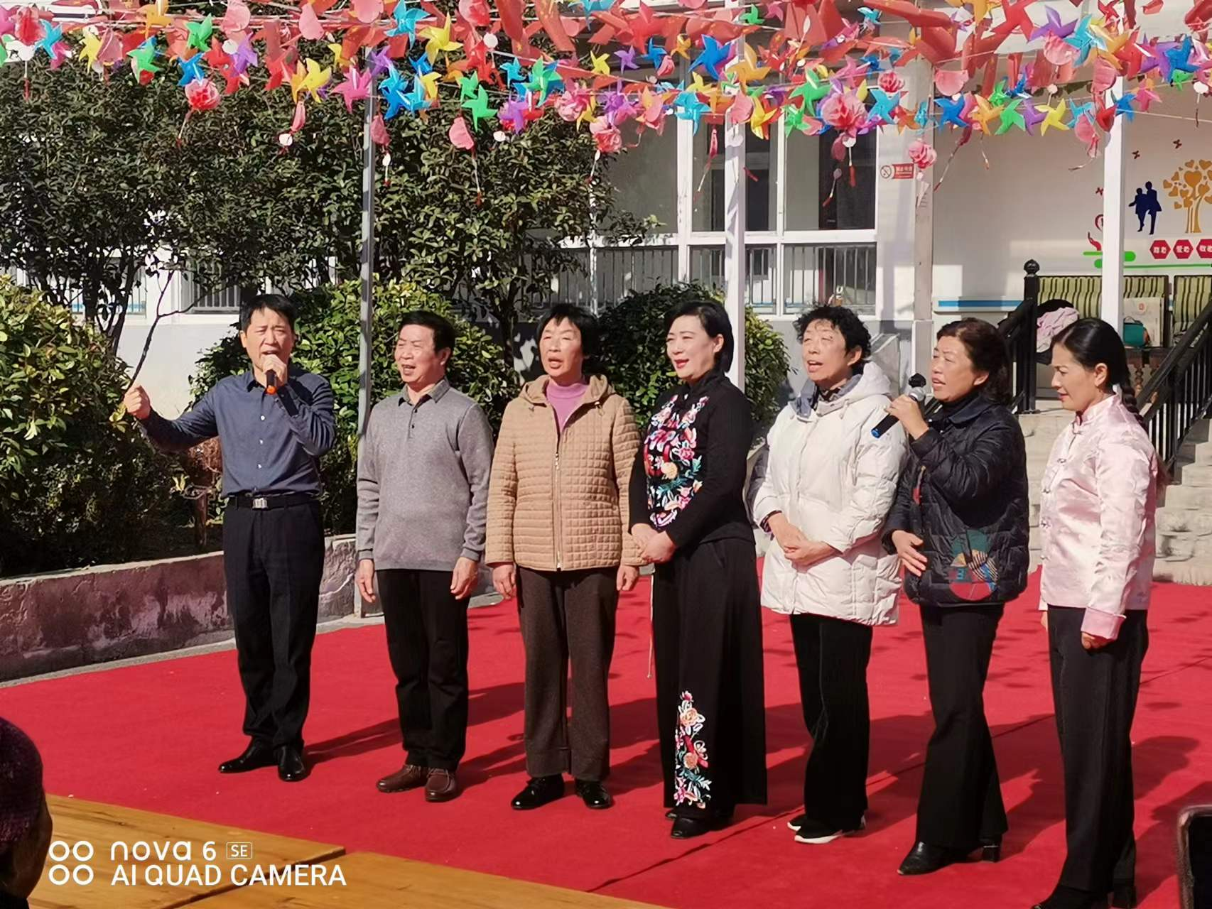 太和县老年大学豫剧班学员开展公益演出